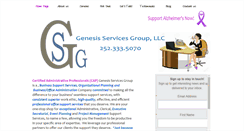 Desktop Screenshot of genesisservicesgroup.com